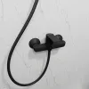 Смеситель для душа Koller Pool Kvadro Start, черный матовый- Фото 4